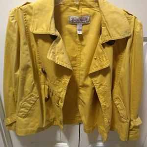 Another stylish yellow Women's jacket